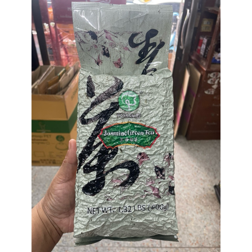 POSSMEI โพสเม่ ชาเขียวมะลิ 100% ขนาด 600 กรัม
