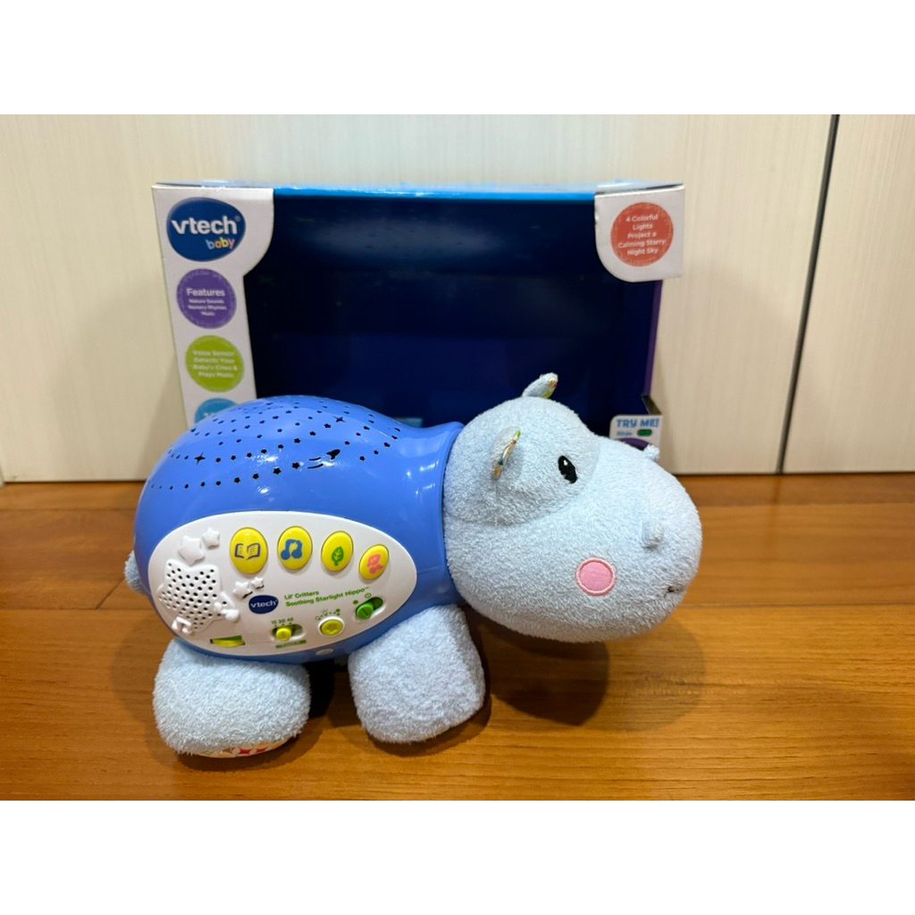 VTech Lil' Critters Soothing Starlight Hippo กล่อมนอนสำหรับเด็กทารก