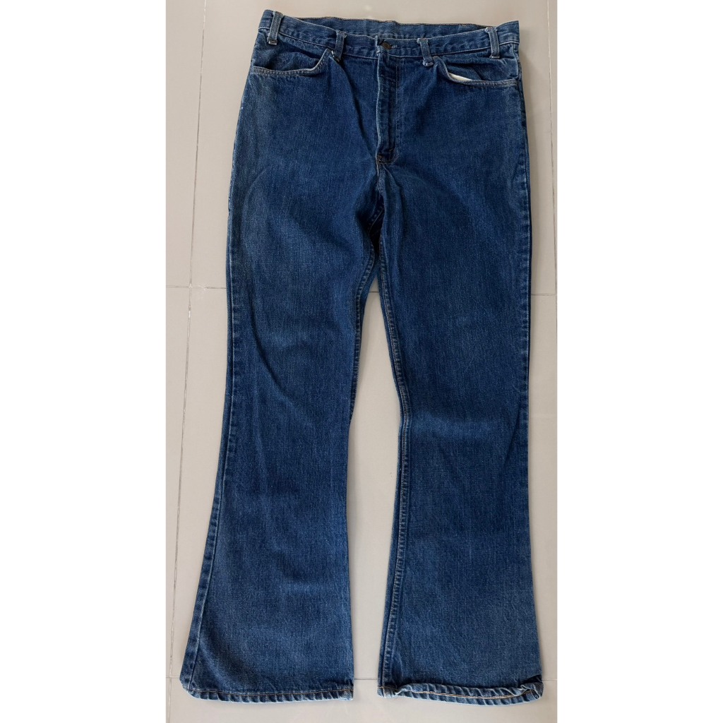 กางเกงยีนส์ L-Vintage 646-0217 Button8 USA Size W34 (I3429)