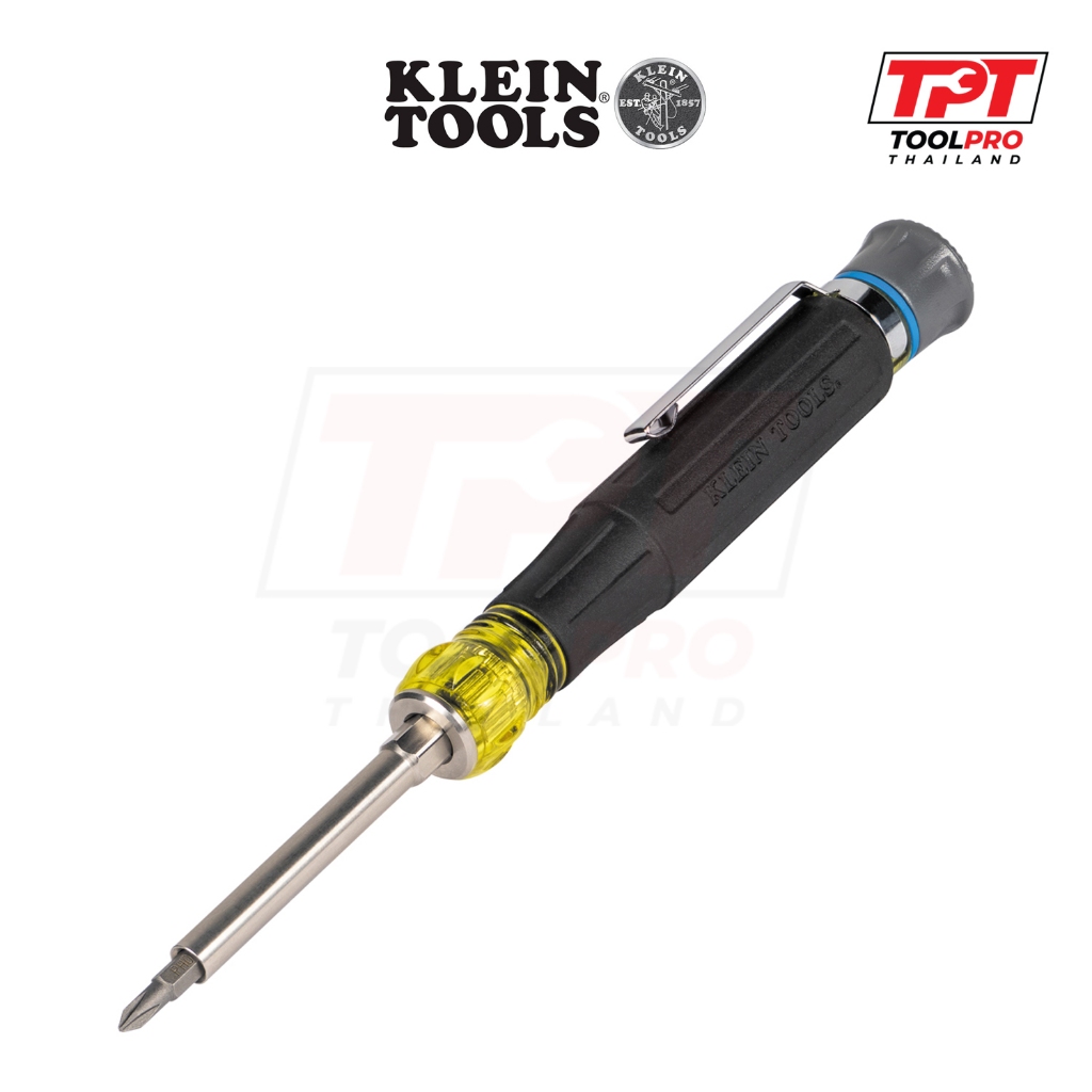 Klein Tools ไขควง 13-in-1 Multi-Bit Pocket Precision Screwdriver (32611P)