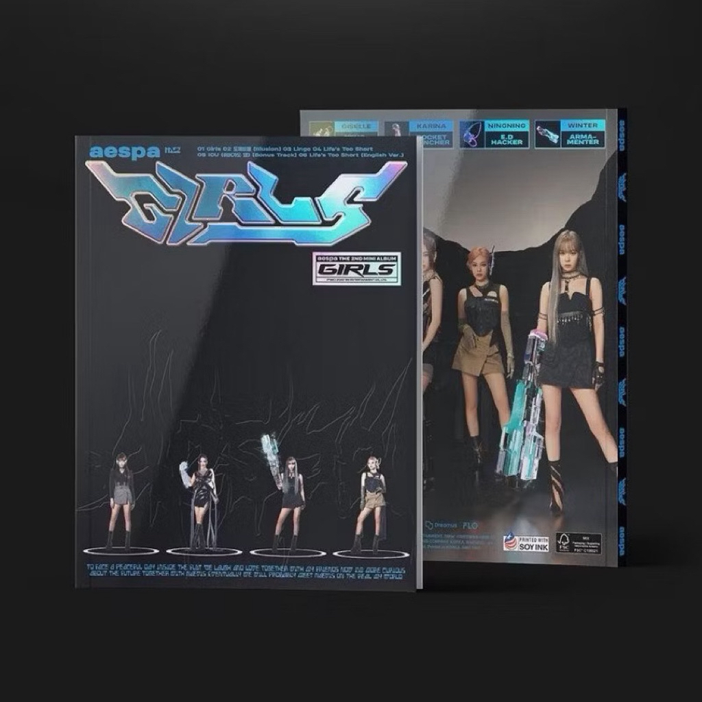 [พร้อมส่ง]ส่งต่อบั้มเปล่า aespa girls kwangya version