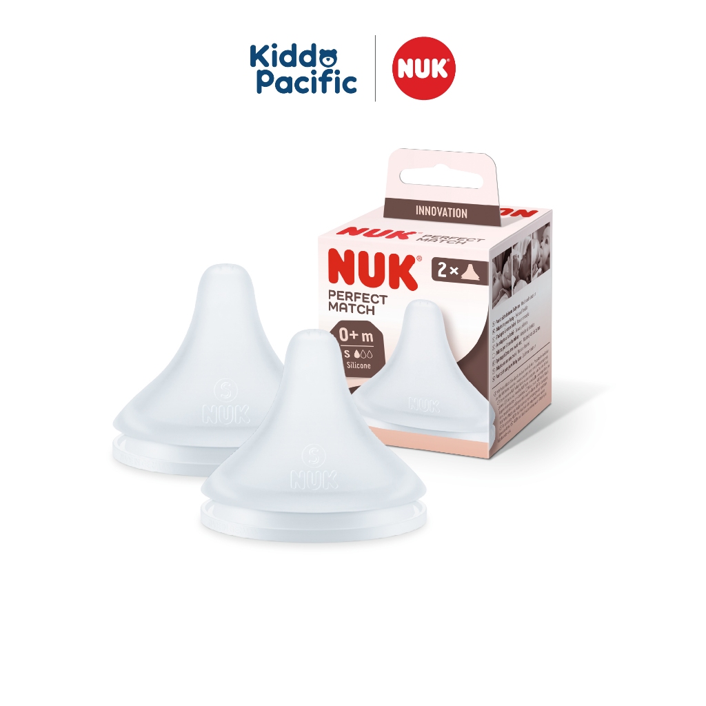 NUK PERFECT MATCH PP TC 260ML TEAT SI M ขวดนม พร้อมจุกนมซิลิโคนนุ่ม