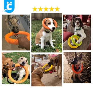 [ส่งฟรี🇹🇭] CleverPet ของเล่นสุนัข ห่วงยางกัดสุนัข ไซส์จัมโบ้ ช่วยขัดฟัน ของเล่นหมา Ring Dog Toy