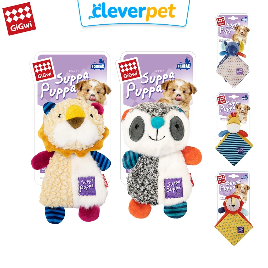 [ส่งฟรี🇹🇭] GiGwi ของเล่นสุนัข บีบมีเสียง ตุ๊กตาสุนัข ตุ๊กตาหมา ของเล่นหมา Dog Toy CleverPet
