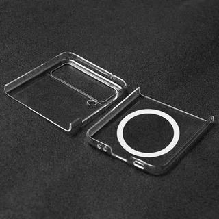 เคสใส เคสแม่เหล็ก Samsung Z Flip 5, 6, 7, 8 Transparent Case