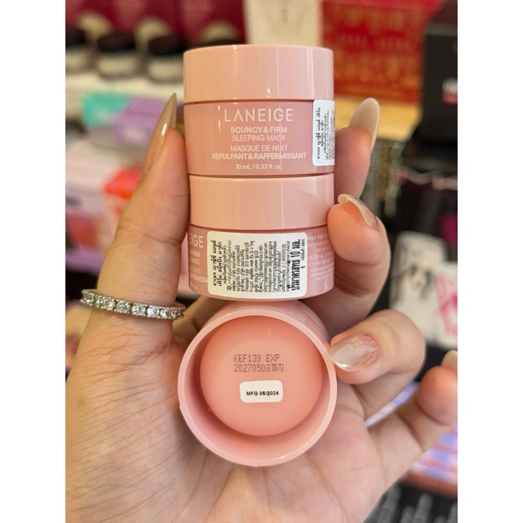 (ป้ายไทย/ของแท้💯) LANEIGE Bouncy And Firm Sleeping Mask 10ml - รูปที่ 2