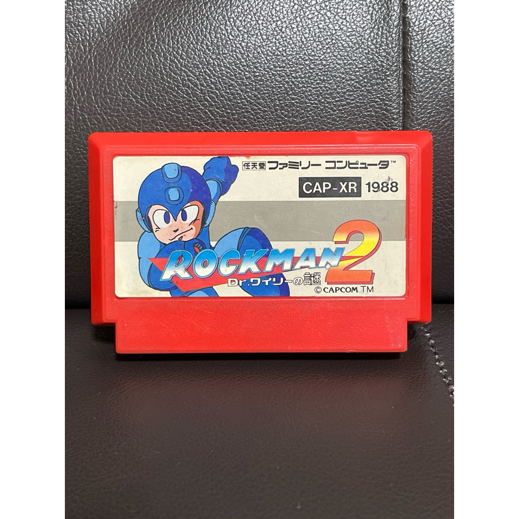 Rockman 2 ตลับแท้ fc เทสแล้ว ตลับเกม