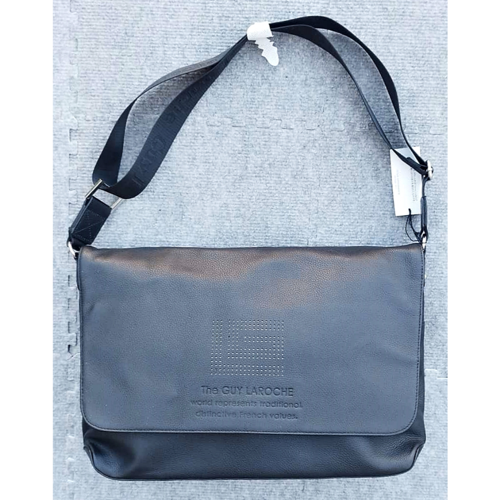 GUY LAROCHE กระเป๋าสะพายไหล่ Guy Laroche ยูนิเซ็กส์ สีดำ
