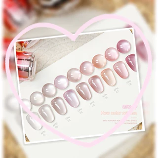 💥New💥 AS สีทาเล็บเจลรหัส APN โทนสีชมพูละมุน เงาสวยดึงสีง่าย ไม่พูดเยอะขนาด15ml.🌈พร้อมส่งในไทย🌈