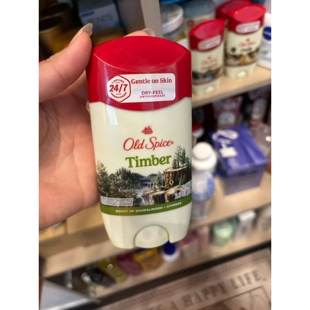 โรลออน Old Spice กลิ่น Timber & Sandalwood 73g.