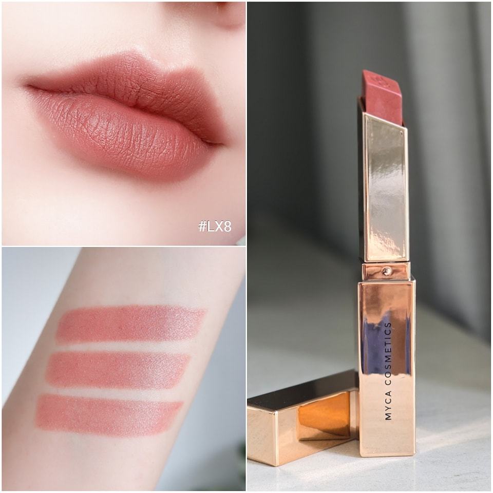 พร้อมส่ง [ของแท้จากบริษัท] ลิปMYCA LURE LUXE COLLECTION ลิปสติกสีนู้ด ลิปไมก้า   ลิปสติกเนื้อกำมะหยี่ - รูปที่ 5