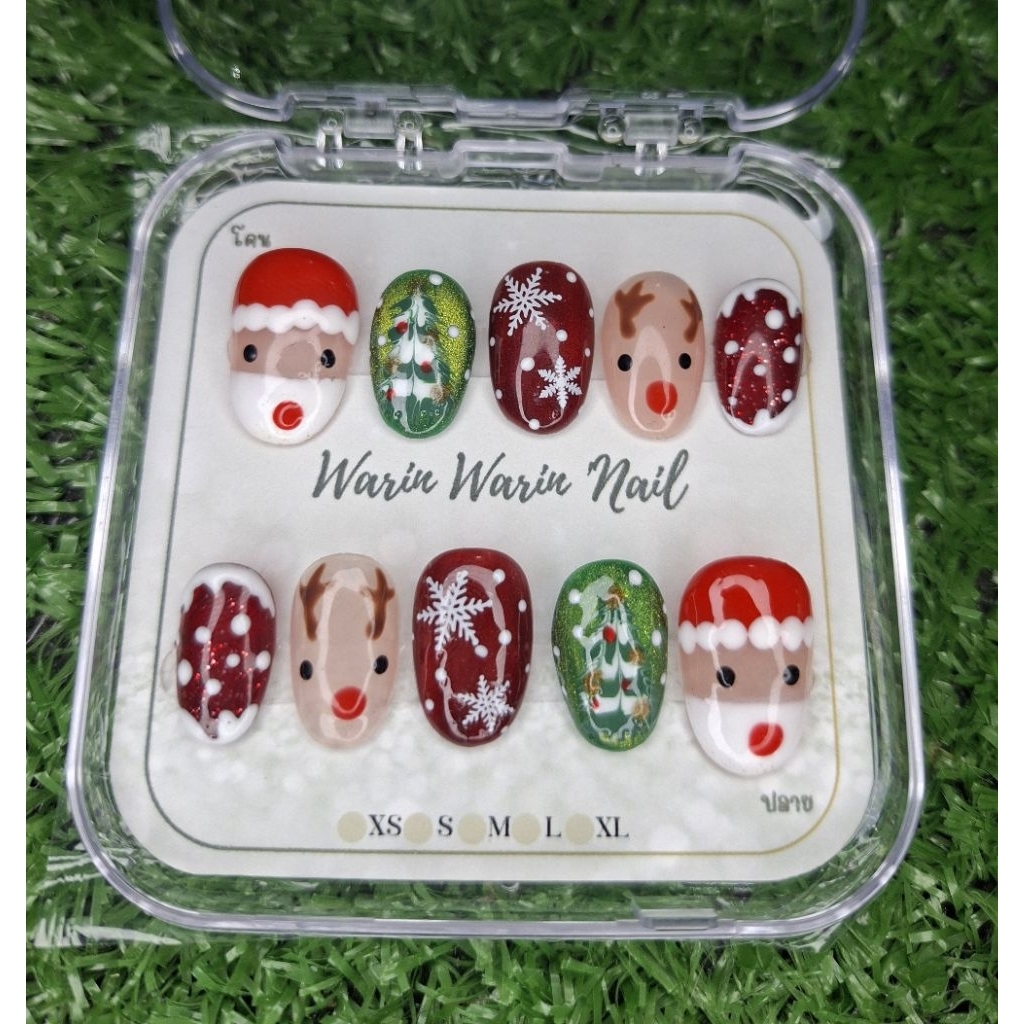 Warin Warin Nail เล็บเจลลายคริสต์มาส น่ารักก