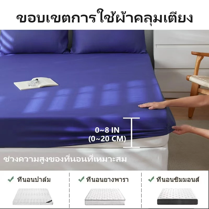 ผ้าปูที่นอน ผ้าปูที่นอน6ฟุต 5ฟุต 3.5 ฟุต ชุดเครื่องนอน ชุดผ้าปูที่นอน ชุดเครืองนอนครบชุด ปลอกหมอน thumbnail 7