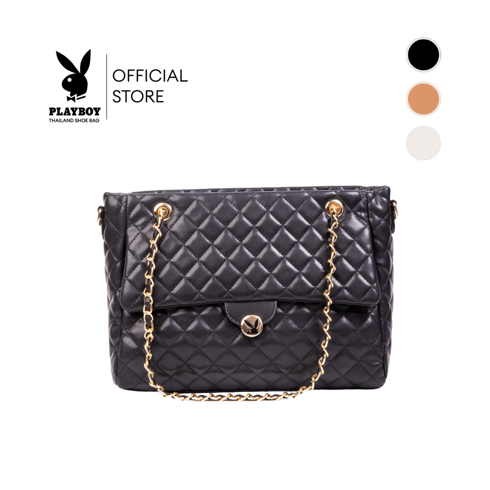 Playboy รุ่น Emma Bag กระเป๋าสะพายข้างผู้หญิง รหัส ST-BS252PB131R ดีไซน์กระเป๋าท