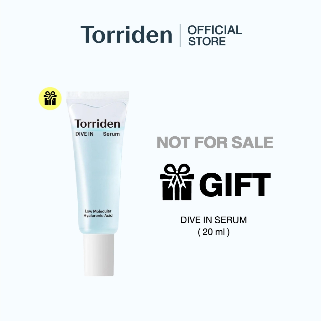 [Free Gift] Torriden Dive In Low-Molecular Hyaluronic Acid Serum (20ml)
