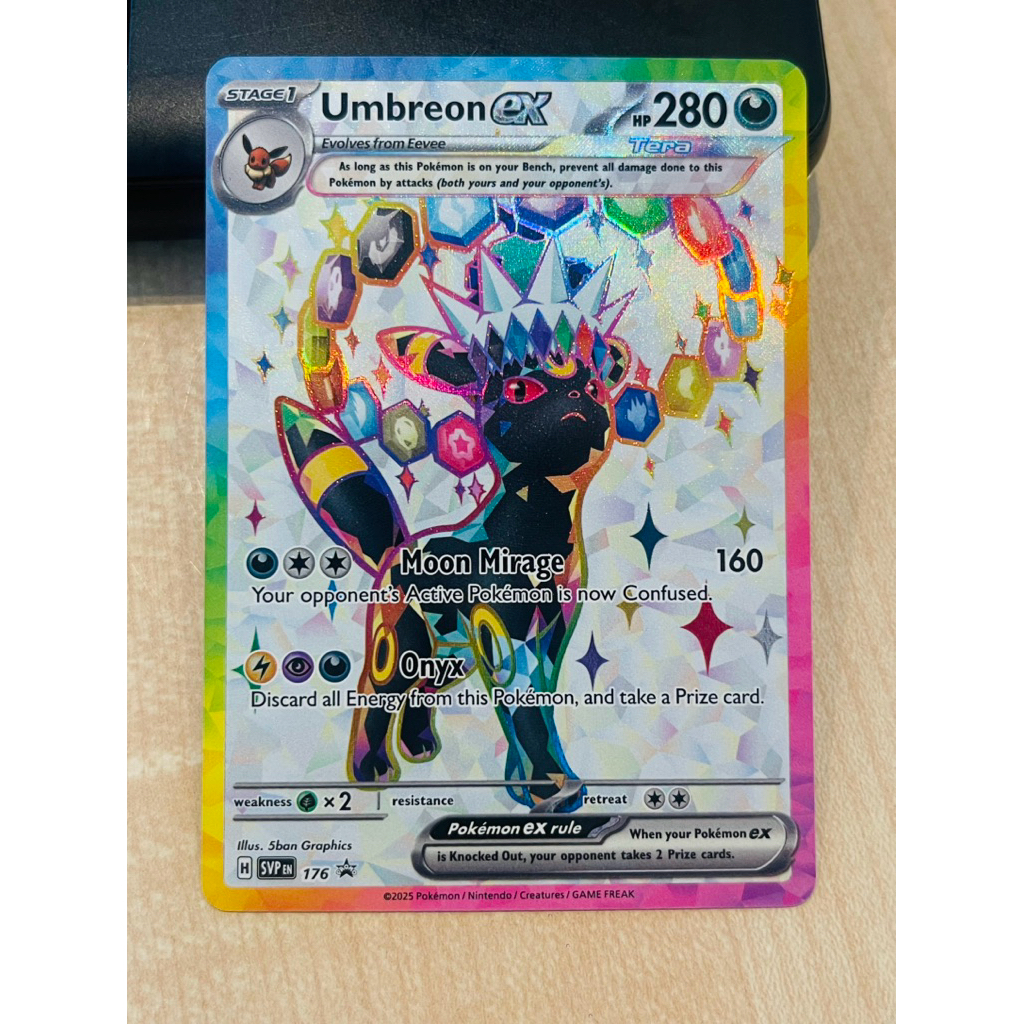 การ์ดโปเกม่อน Umbreon&Espeon EXพลังจิตร&ความมืด