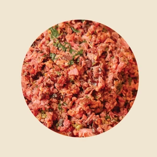 อาหารสุนัขปรุงสุกสูตรแซลมอนผสมเนื้อวัว - Holistik salmon and beef