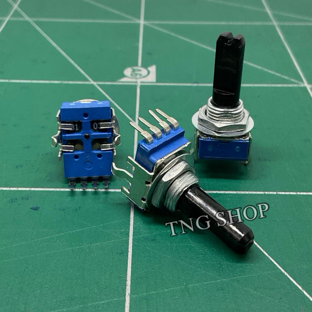 VR วอลลุ่ม มิกซ์ 4ขา  แกน 15 มิล มี 10KB, 20KB, 50KB, 100KB พร้อมส่ง ออกบิลได้