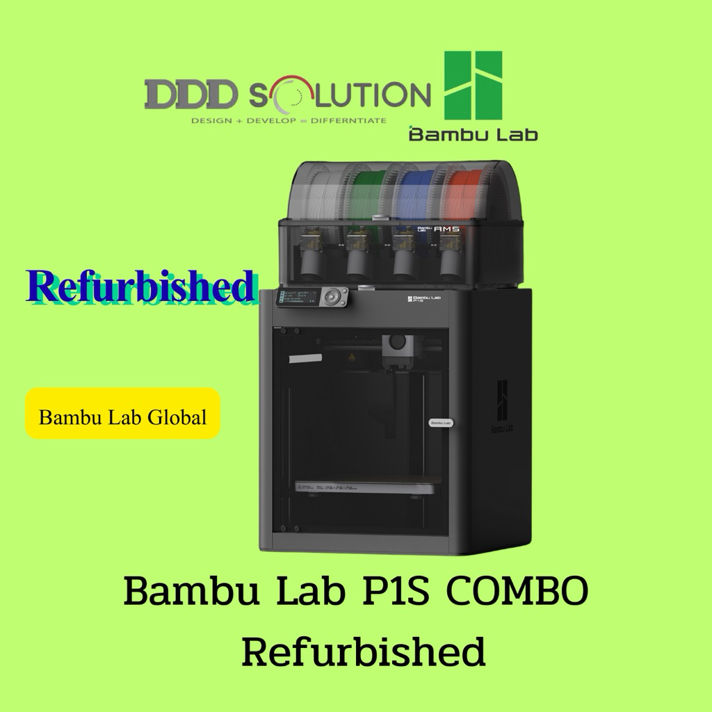 Bambu Lab P1S combo V1 Refurbished อบเส้นไม้ได้