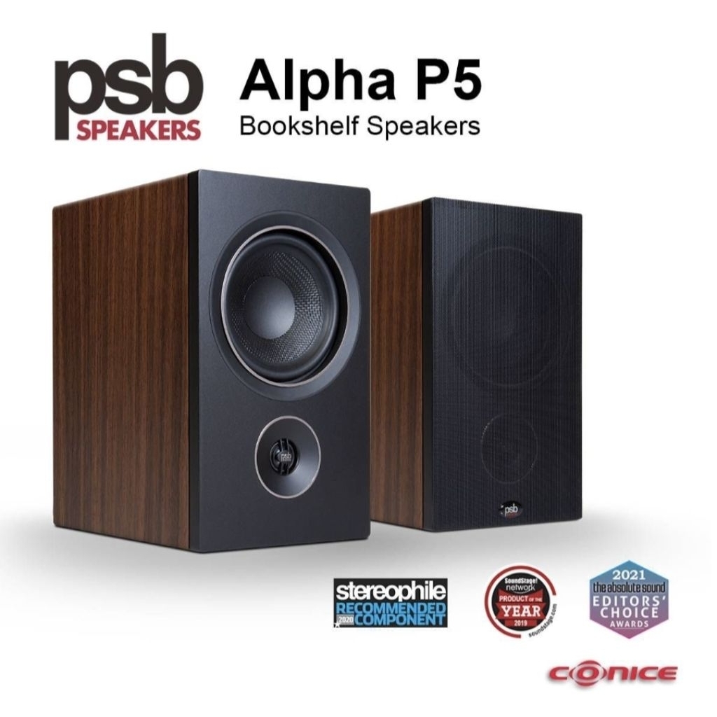 PSB Alpha P5 Monitor Speakers ลําโพงบุ๊ค เชลล์ 2 ทาง