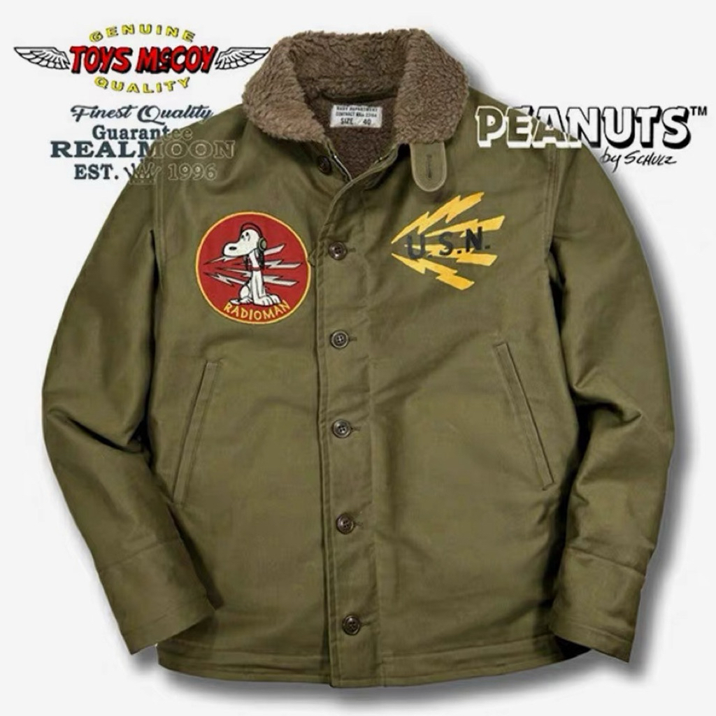 Toys McCoy's Winter 2025 collection แจ็คเก็ตสไตล์อเมริกันวินเทจ - รูปที่ 6