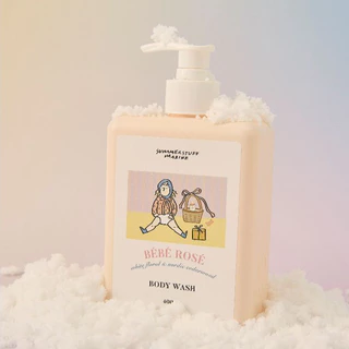 Summerstuff.marine - BODY WASH (SHOWER GEL) กลิ่น BEBE ROSE (400 ml) - เจลอาบน้ำ ครีมอาบน้ำ