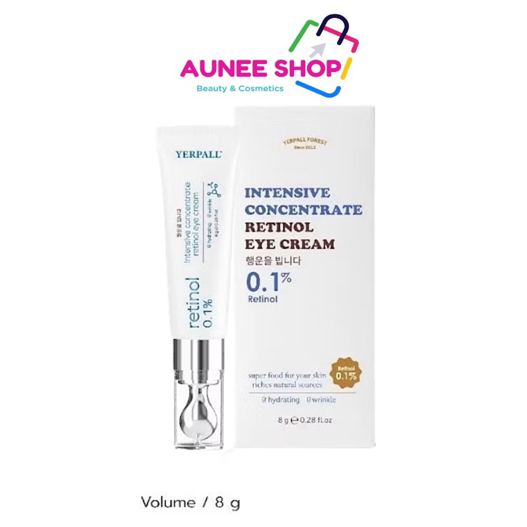 ส่งฟรี/มีไลฟ์ (ชิ้น)Yerpall วิตามินใต้ตา ใต้ตาแม่ตุ๊ก Intensive concentrate retinol eye cream