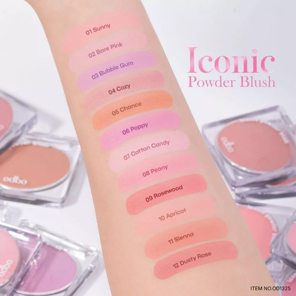 ODBO Iconic Powder Blush 4.2g thumbnail 4