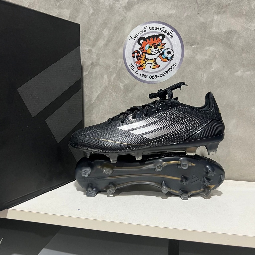 Adidas F50 PRO FG  ตัวรองท็อป รองเท้าฟุตบอล อดิดาสของแท้ มือ1 ชุดปุ่มหญ้าจริง FG - รูปที่ 4
