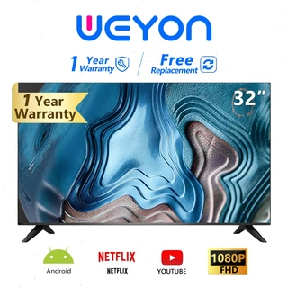 WEYON Smart TV สมาร์ททีวี 32 นิ้ว - จอเต็ม HD - แคสต์หน้าจอมือถือ