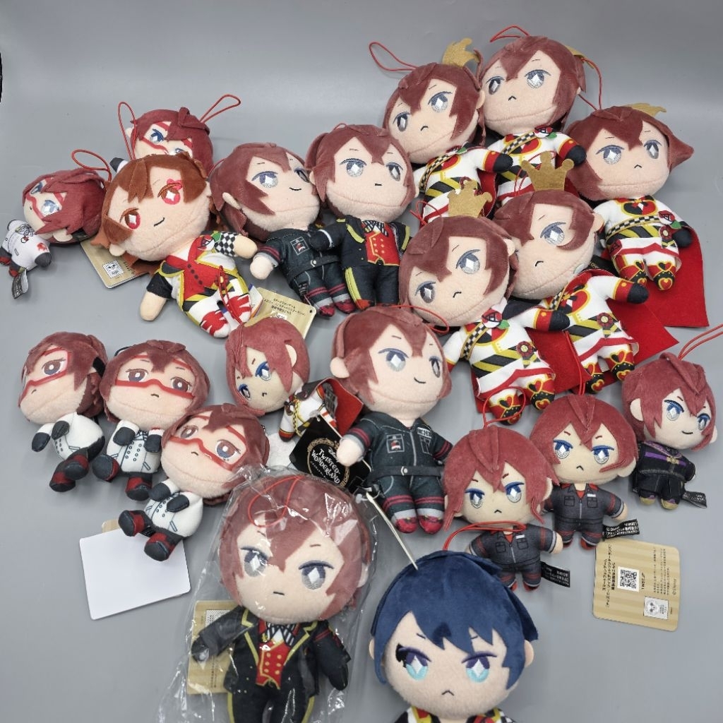 (2026/authentic ) ของสะสม อนิเมะ twisted wonderland riddle rosehearts plush Heartslabyul ace ตุ๊กตา ทวิสเต็ด ริดเดิ้ล