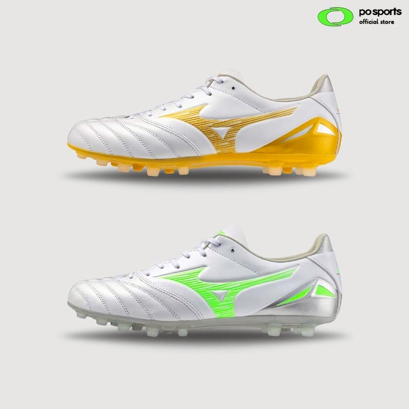 MIZUNO รองเท้าฟุตบอลร้อยปุ่ม MORELIA NEO IV PRO AG