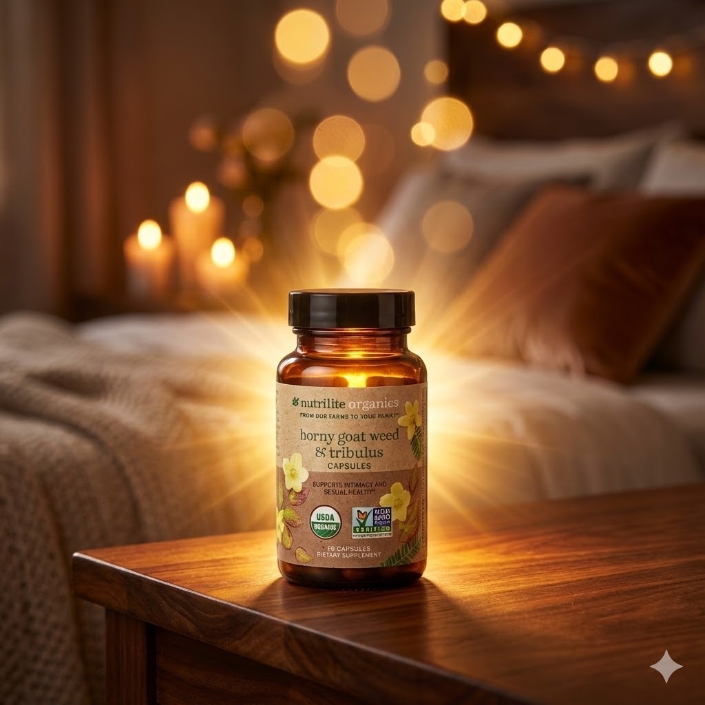 Nutrilite™ Organics Horny Goat Weed & Tribulus Capsules exp.01.2027