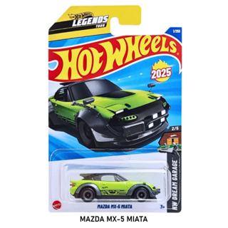 รถฮอตวิว - โมเดลรถเหล็ก HOT WHEELS รุ่น MAZDA MX-5 MIATA  ลิ…