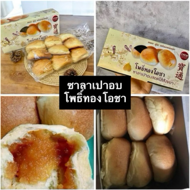 ซาลาเปาอบ โพธิ์ทองโอชา ไส้สังขยาโบราณ จ.ตรัง ของหรอยเมืองตรัง ต้องลอง