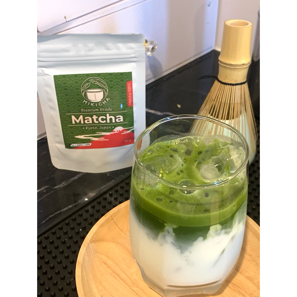 Okumidori matcha 100%สายพันธ์เดี่ยว