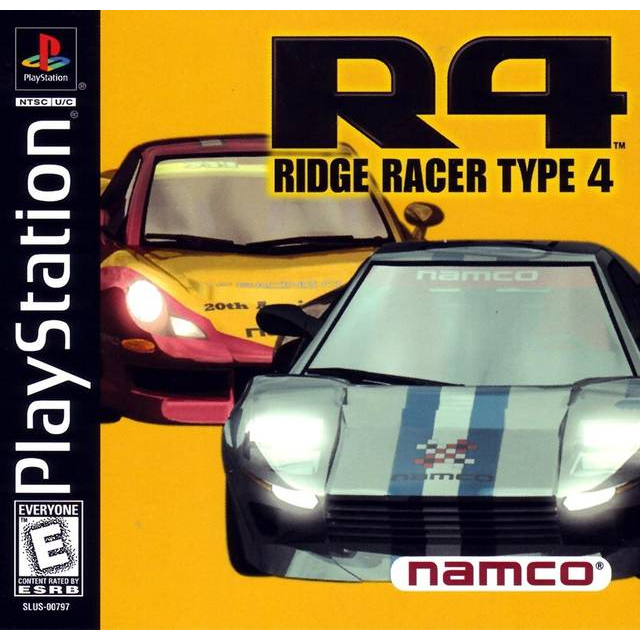[PS1] R4 : Ridge Racer Type 4 (1 DISC) เกมเพลวัน แผ่นก็อปปี้ไรท์ PS1 GAMES BURNED CD-R DISC
