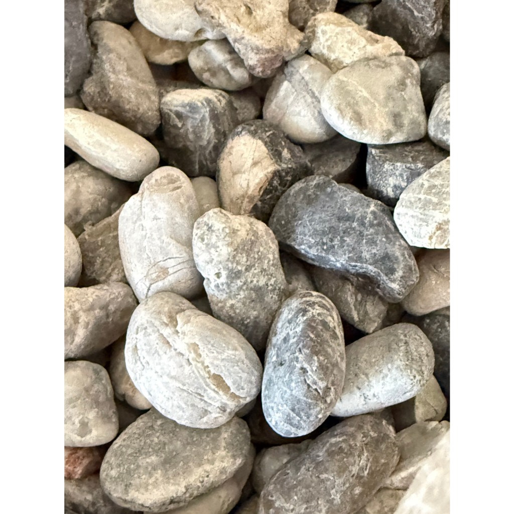 หินกรวดแม่น้ำ ฟ้า–เทา จำนวน 1 ถุง หนัก 6-7 กิโล| หินตกแต่งสวน–ตู้ปลา สีธรรมชาติ คัดสวย (ส่งทุกวัน) - รูปที่ 3