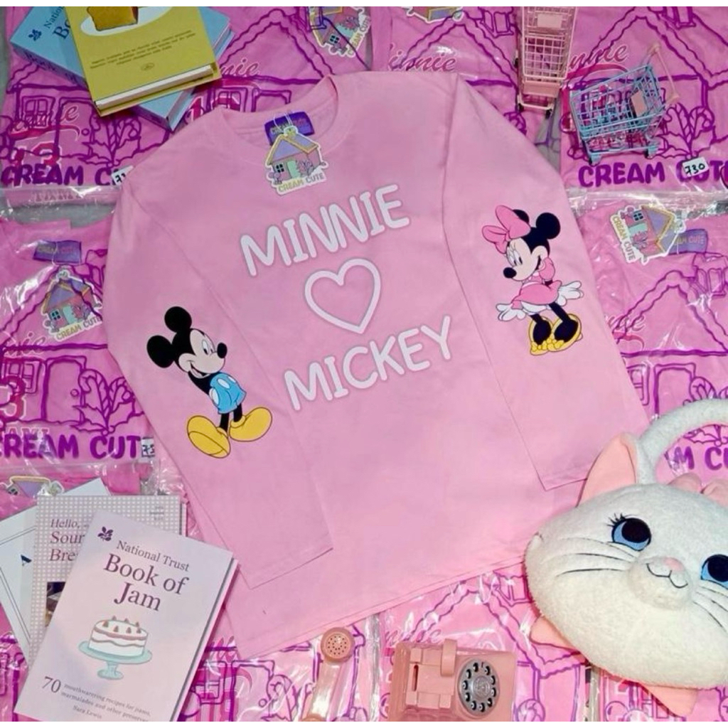 เสื้อแขนยาวผ้าคอตตอล อก 42-44 A1185