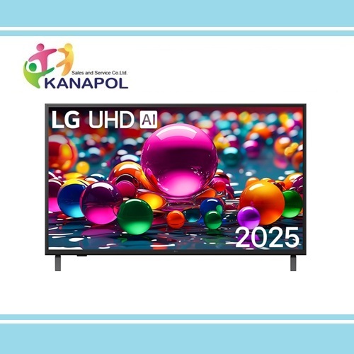 ทีวี 43 นิ้ว LG UHD AI UA84 4K Smart TV 2025 รุ่น 43UA8450PSA
