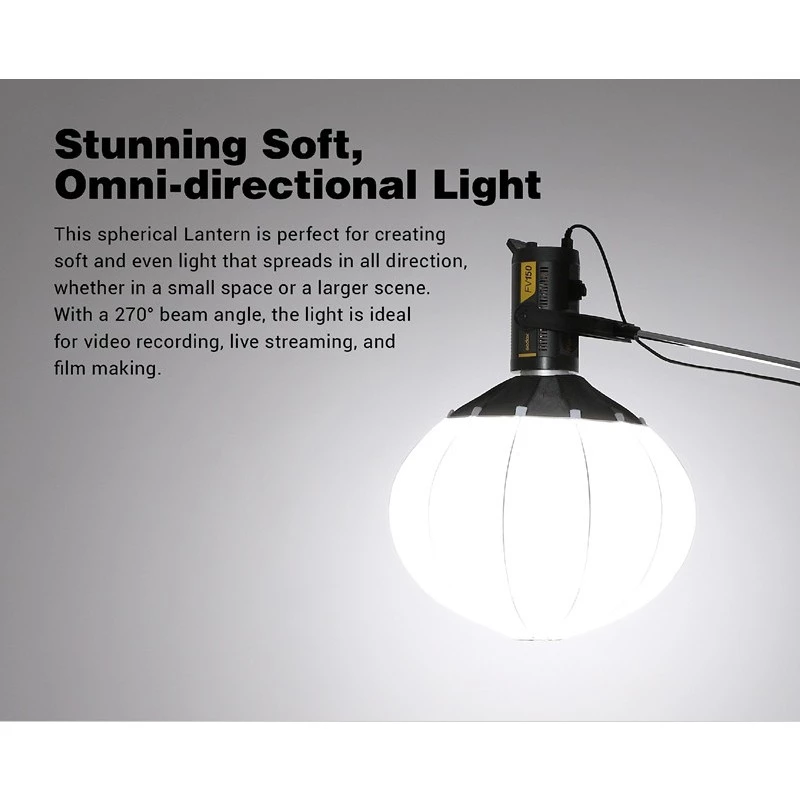 65cm Lantern Softbox Bowens Mount thumbnail 6