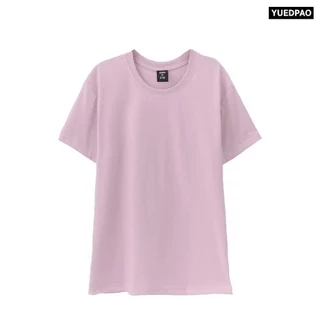 Yuedpao Ultrasoft Non-Iron [NEW] เสื้อยืดคอกลม ผ้านุ่มใส่สบาย ไม่ย้วย ไม่หด ไม่ต้องรีด เสื้อยืดสีพื้น Set Pink rose