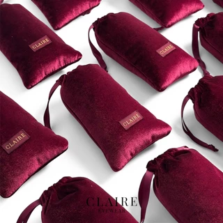 CLAIRE : Velvet Glasses Pouch | ถุงเก็บแว่นตากำมะหยี่ Limited Edition