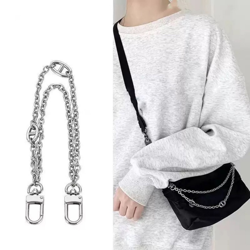 สายโซ่ห้อยกระเป๋า ชาร์มห้อยกระเป๋า โซ่ 2เส้น🌸 BAG CHARM / PENDANT 🌸