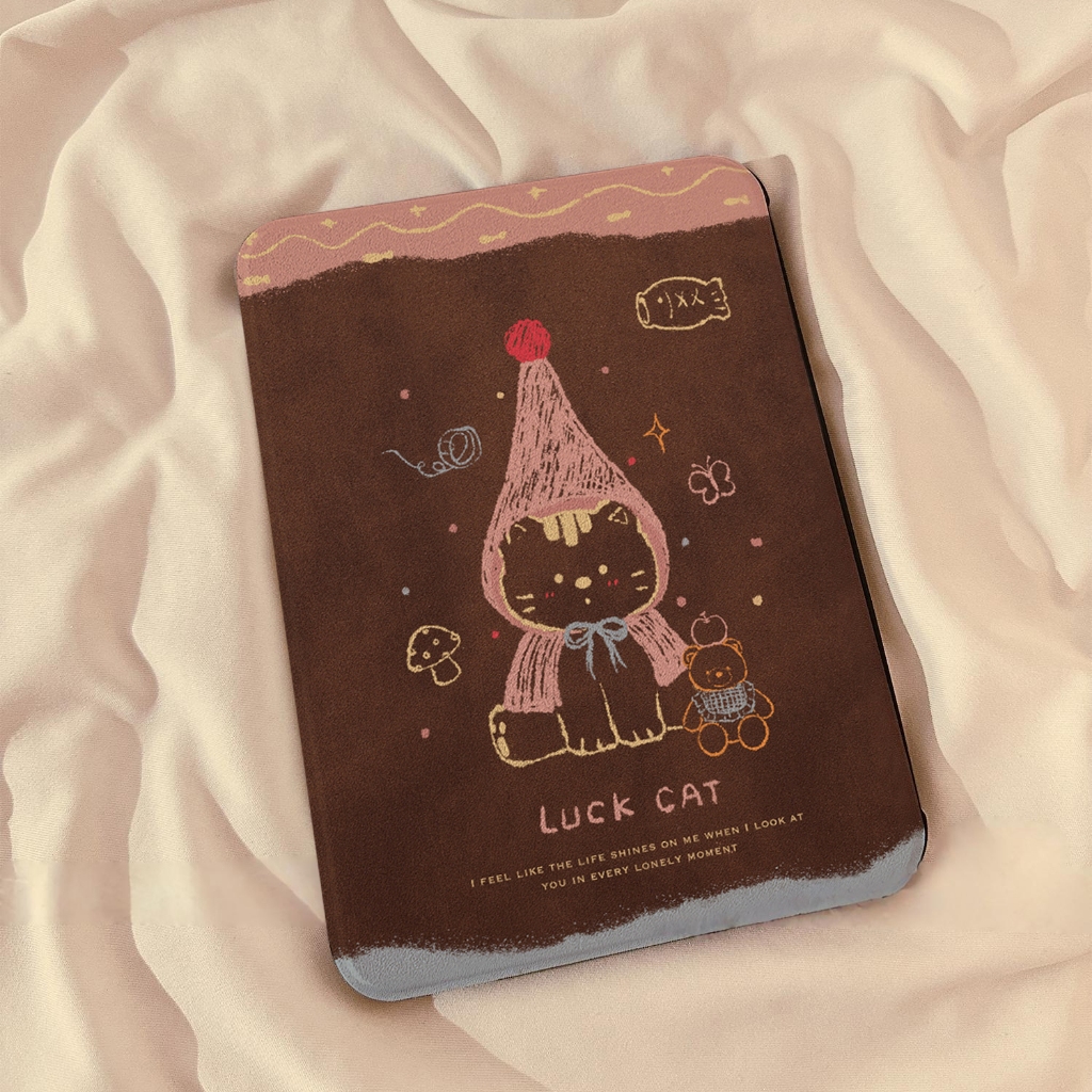 จัดส่งทันที เคสไอแพด การหมุน360องศา Cute kitten Gen12 Pro13 Air7 13 Gen9 Air6 11 เคส iPad Gen9/8 ราคา ถูกที่สุด ดีลบีเคเค แกลเลอรีภาพที่ 4
