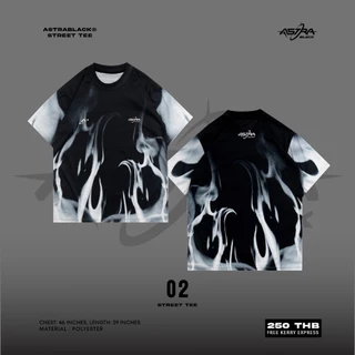 ASTRABLACK® — STREET TEE เสื้อสตรีทพิมพ์ลายเต็มตัว
