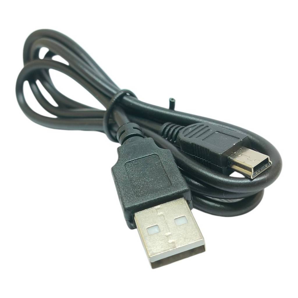 สาย USB  to mini 5p สีดำ ยาว 0.8เมตร สายต่อกล้องติดรถยนต์