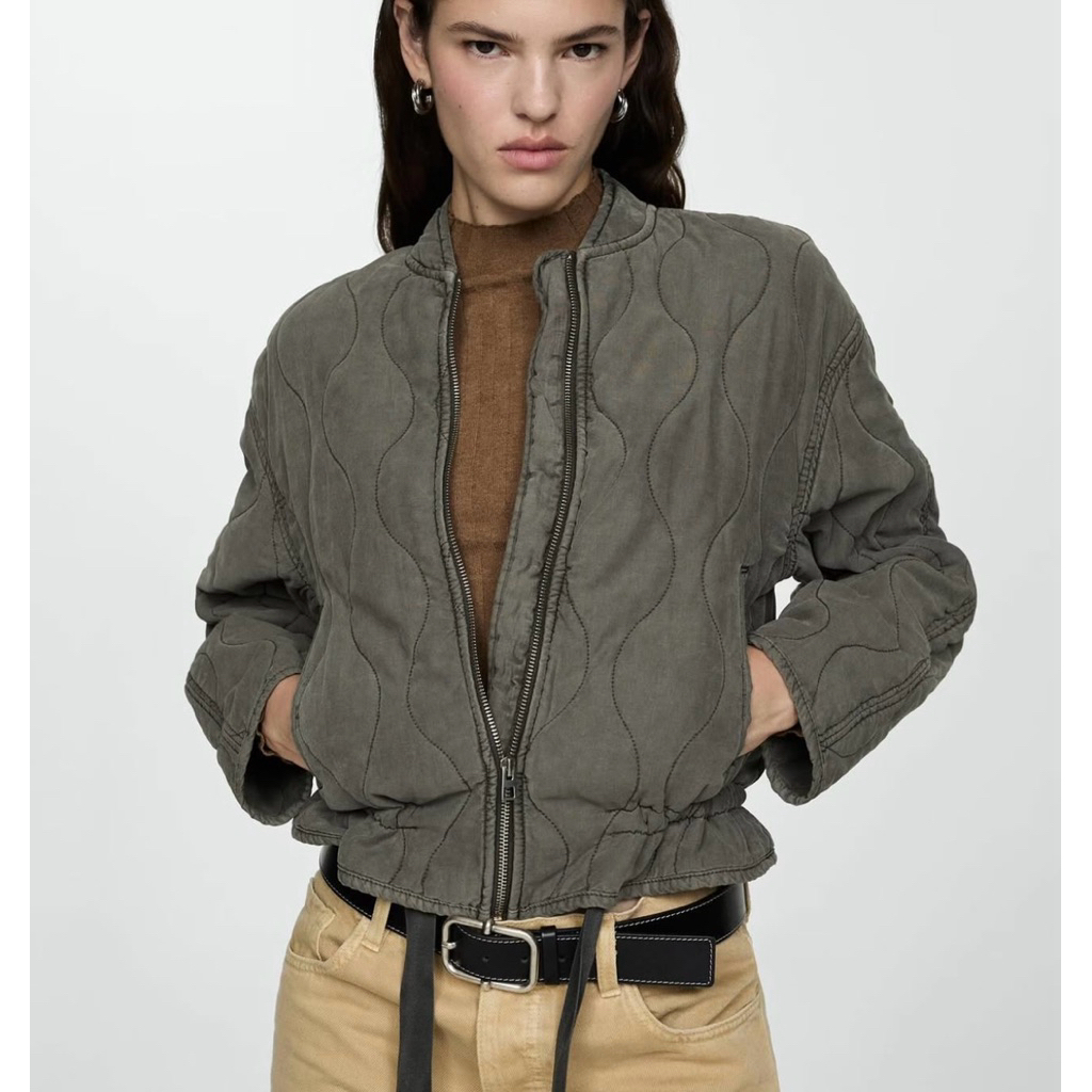 MNG PUCKER JECKET บุนวม 100💯