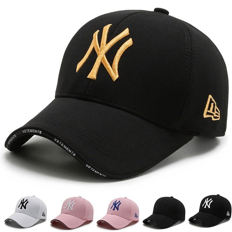 NY หมวกแก๊ป หมวกแฟชั่น งานปัก ใส่ได้ทุกเพศทุกวัย งานคุณภาพดี 100% มีบริการเก็บเงินปลายทาง Cap fashion