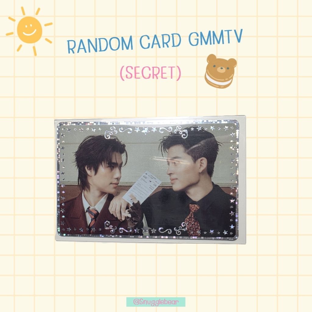 Secret Card PHUWIN PONDPHUWIN RENDEZVOUS FANCON